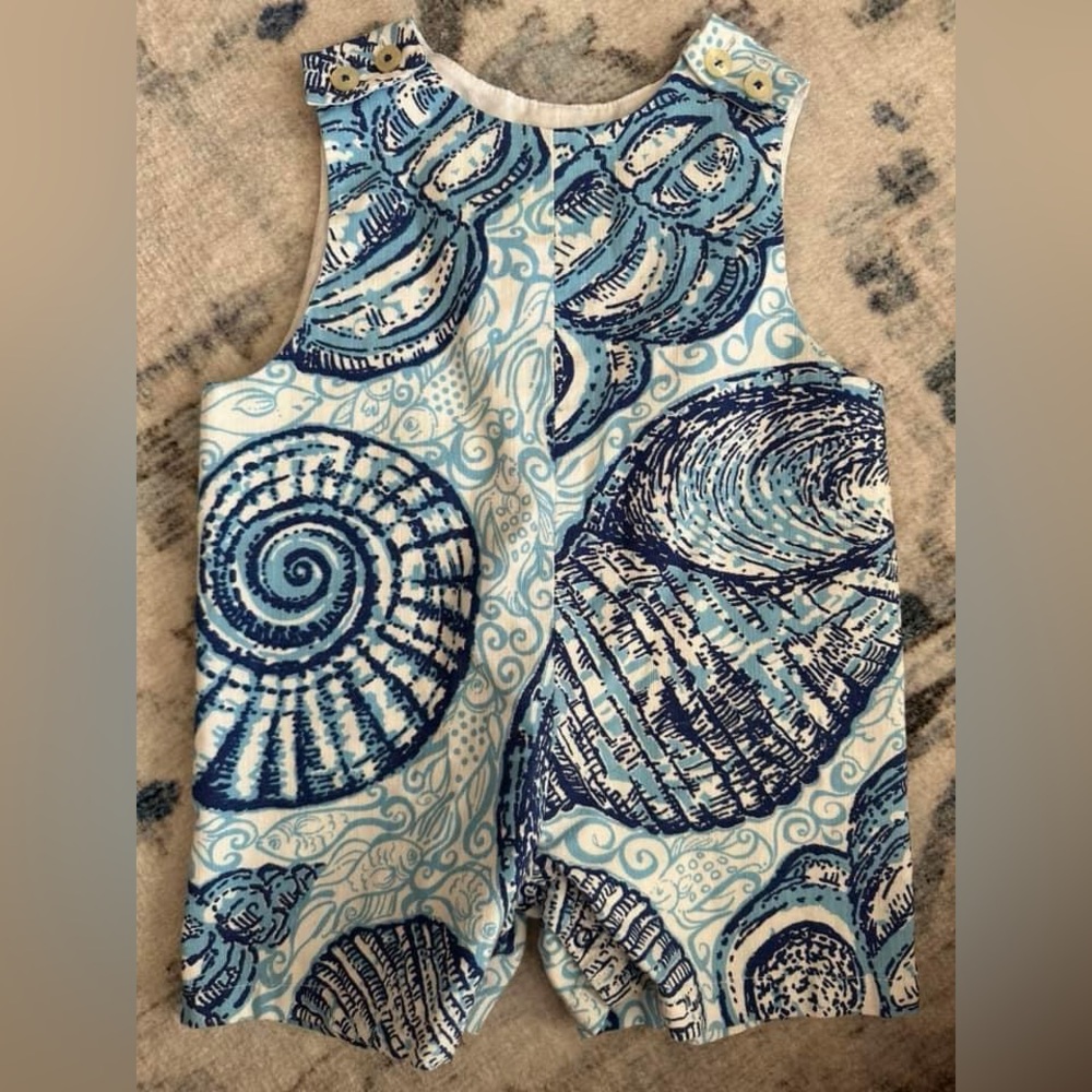 Lilly Pulitzer Infant Shortalls